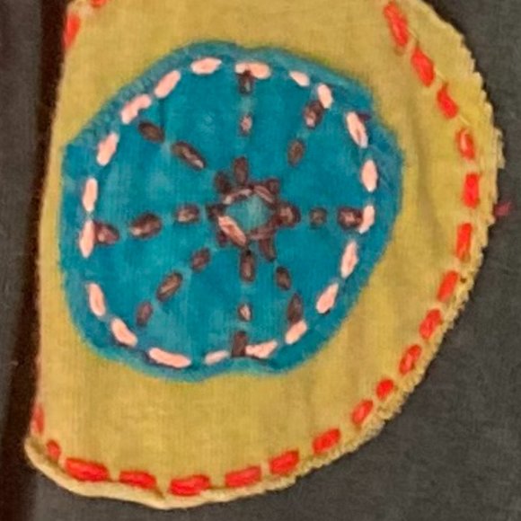 Pyramid Collection dress Boho Hippie Patchwork - Picture 5 of 5